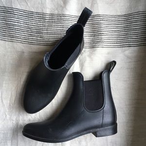 J. Crew Matte Chelsea Rain Boots